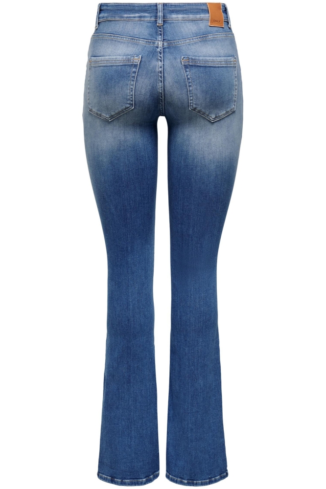ONLBLUSH LIFE MID FLARED BB REA1319 15223514 Medium Blue Denim